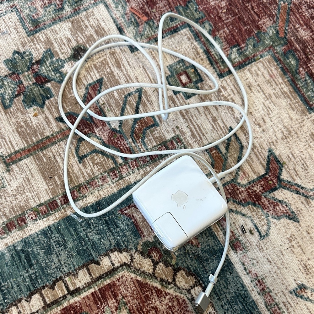 Apple White Charging Adapter for computer